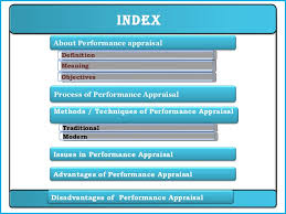 performance appraisals exit please