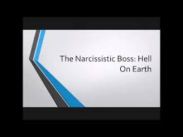 narcissistic boss
