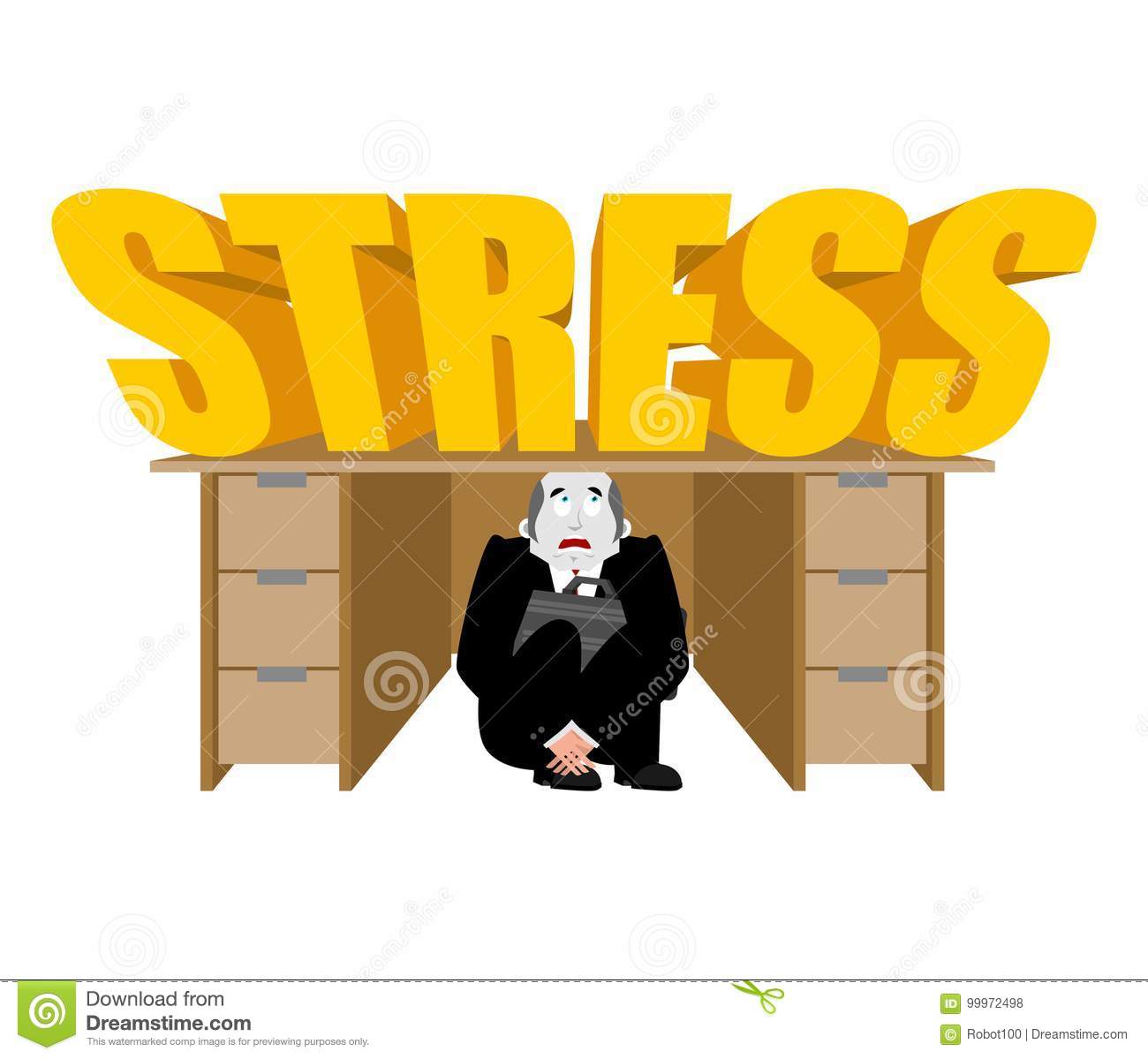 stress from boss