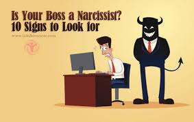 boss might be a narcissist