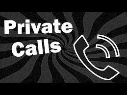 making private calls on business phone