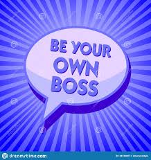 be your own boss