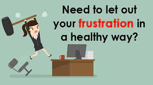 how to control frustration at work