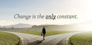 change is a constant