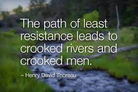 path of least resistance
